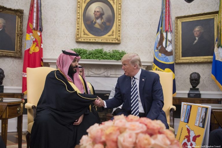 Saudi Arabia backs Israel and Trump against Palestinians