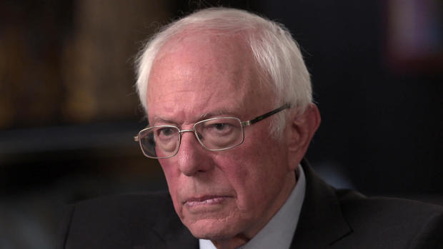 Bernie Sanders on being the Democratic front-runner and taking on Donald Trump