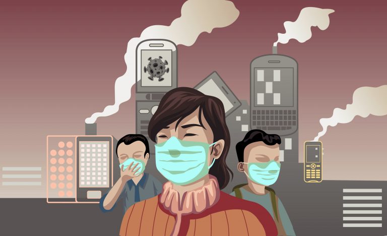 The Eruption of the Digital Coronavirus