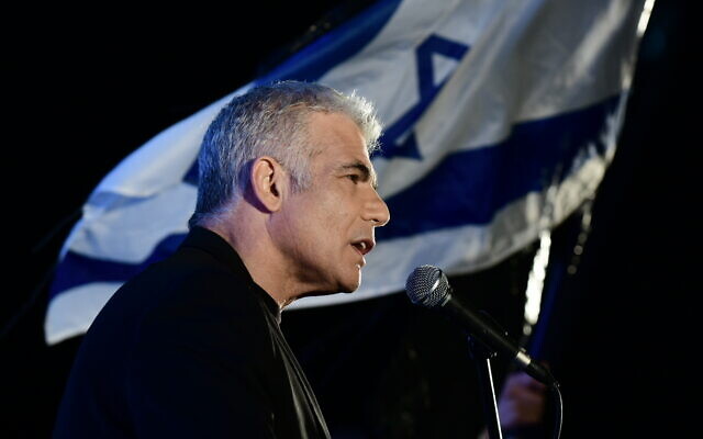 Lapid says Netanyahu’s ‘horror show’ shows why he should have quit as PM
