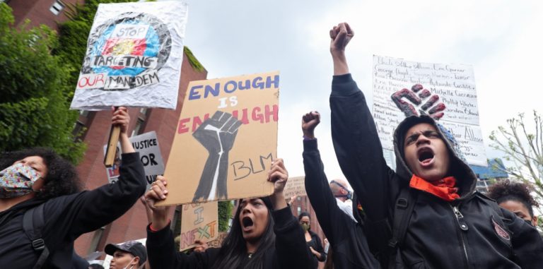 Far-right goons plan to confront Black Lives Matter protesters in London next Saturday