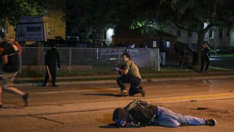 Far-right militia member arrested for fatally shooting two protesters and wounding a third in Kenosha, Wisconsin