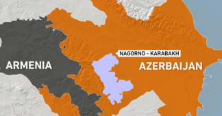 Hostilities break out between Armenia & Azerbaijan over long disputed Nagorno-Karabakh region