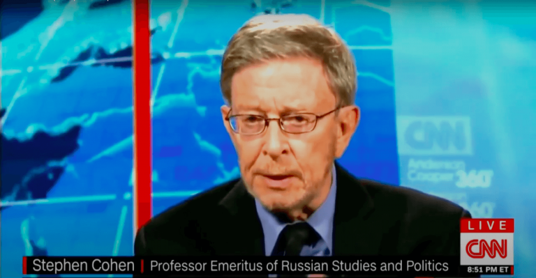 Stephen Cohen Has Died; Remember His Urgent Warnings Against The New Cold War