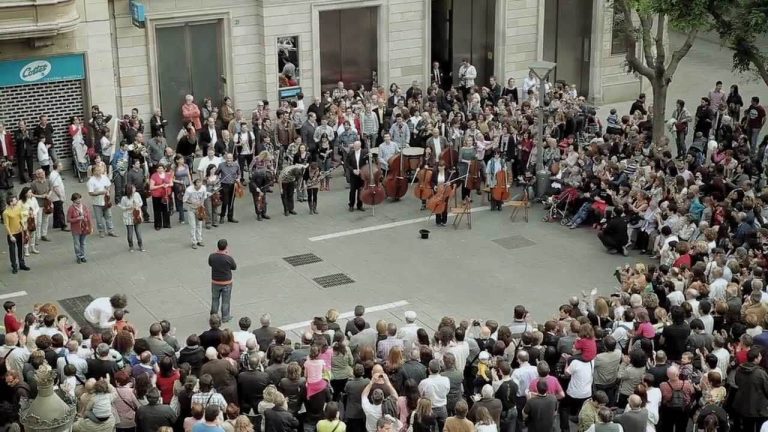 Ode To Joy (Beethoven) | Som Sabadell flashmob