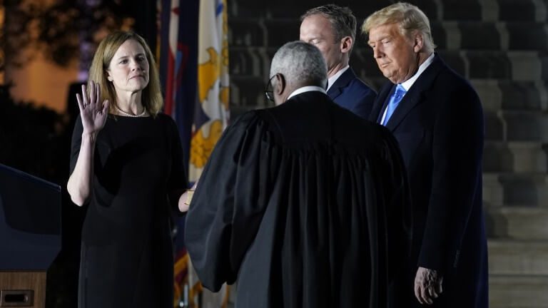 Amy Coney Barrett confirmed to Supreme Court by GOP senators