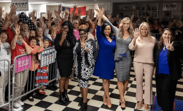 How Lara Trump and other presidential surrogates flout pandemic best practices—indoors