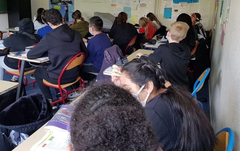 French police assault students demanding school shutdowns to stop coronavirus spread