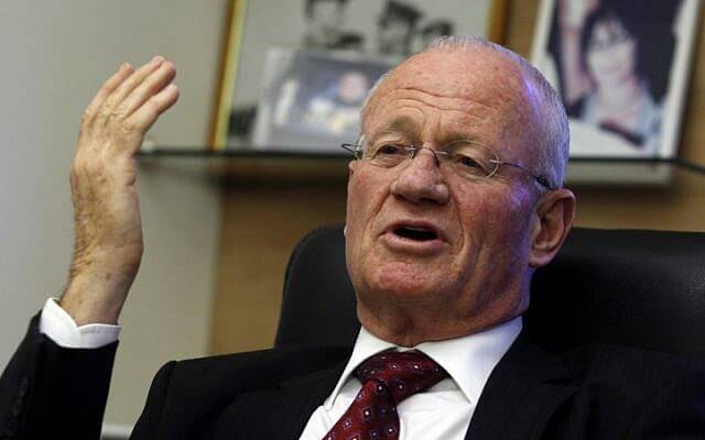 Former Mossad chief to launch retirees political party
