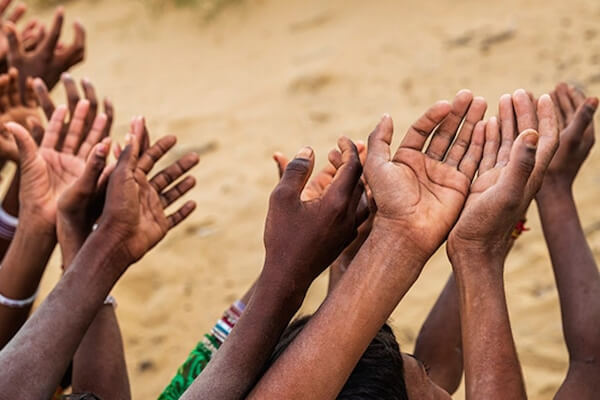Why are people going hungry in India despite a massive grain surplus?