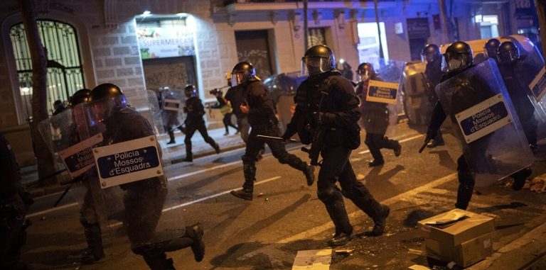 Spanish repression, the EU and the left