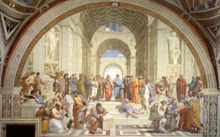 France Donates Tapestry of Raphael’s School of Athens to Greece