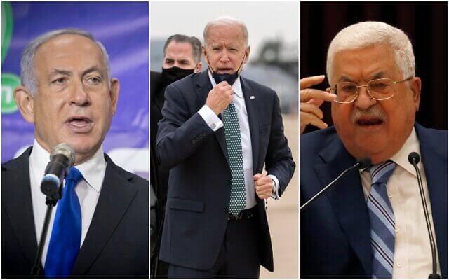 Internal Biden memo said to back 2-state solution along 1967 lines
