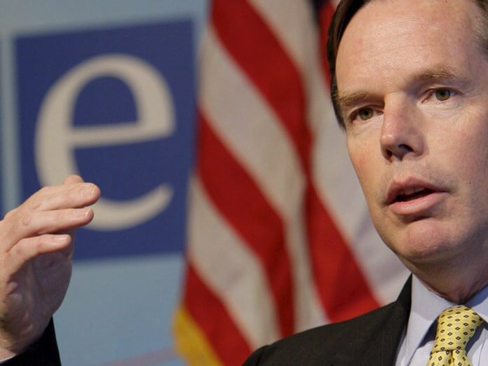 Open US intervention in Greek internal affairs