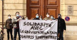 Solidarité avec le gréviste de la faim Dimitris Koufontinas