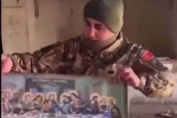 Azerbaijanis continue vandalizing Armenian churches in Artsakh