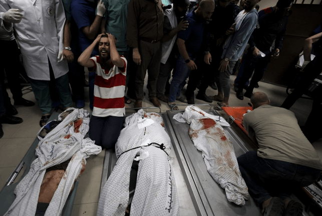 Israeli hit on Gaza refugee camp kills 10, including 8 children
