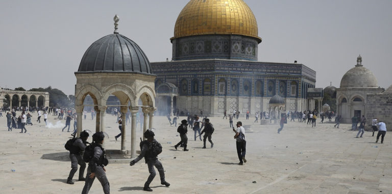 Israeli police attack worshippers at al-Aqsa hours into ceasefire