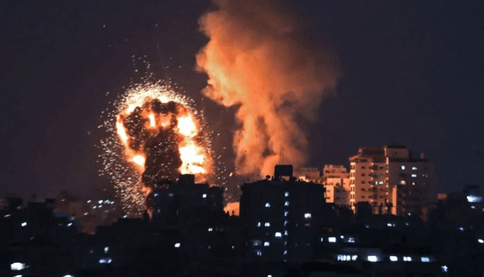 Palestinians report several killed in Israeli air raids on Gaza