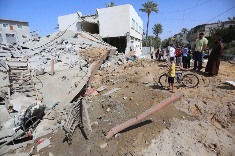 Israel attacks Gaza after Jerusalem defeat