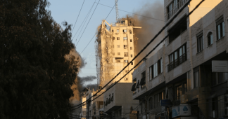 Hamas fires rockets after Israel destroys third Gaza tower