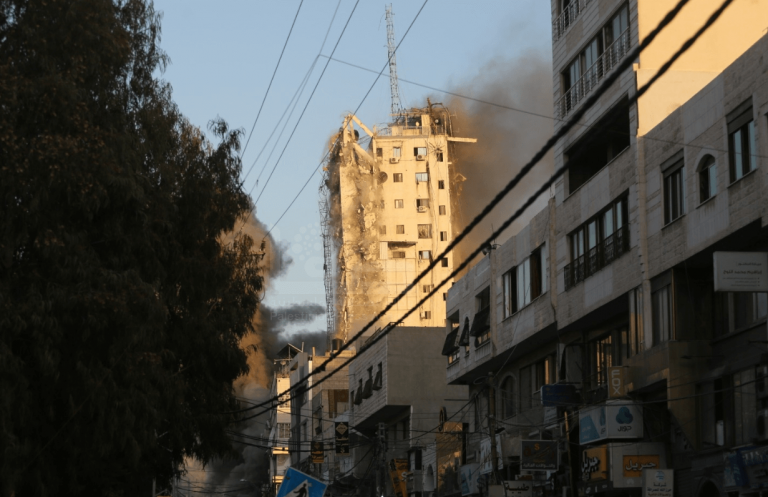 Hamas fires rockets after Israel destroys third Gaza tower
