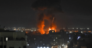 Israel launches air strikes on Gaza putting fragile ceasefire in jeopardy