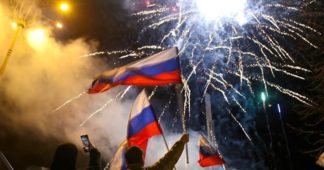 Donetsk, Lugansk Celebrate Russian Recognition