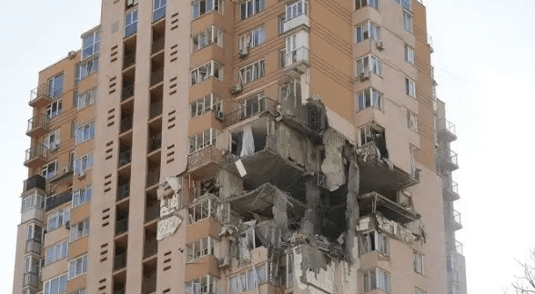 Russia Blames Ukraine for Missile That Hit Building in Kiev
