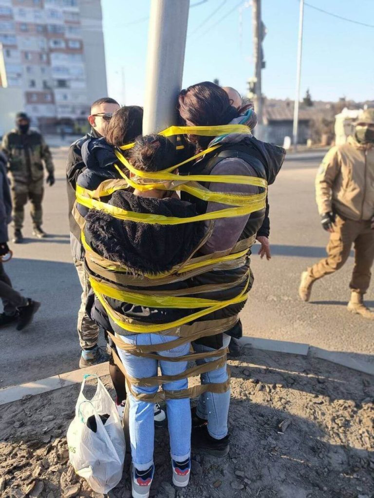 Vigilante punishment spreads in Ukraine