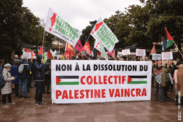 Victory for Palestine: French State Council suspends dissolution of Collectif Palestine Vaincra!