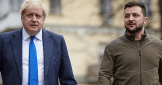 UK’s Boris Johnson Urges Ukraine Not to Negotiate With Russia