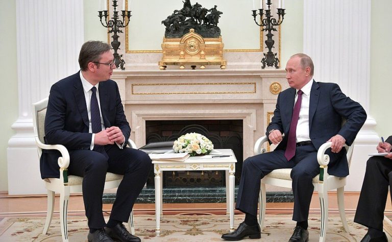 Putin discusses Ukraine, Kosovo developments with his Serbian counterpart