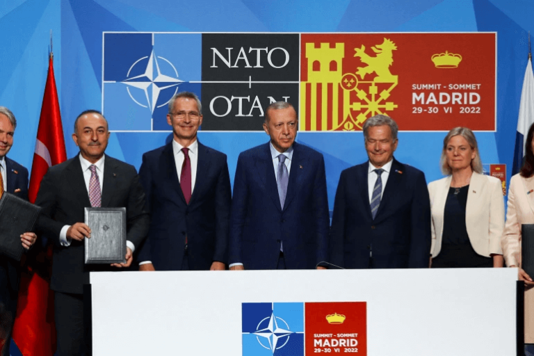 Turkey supports NATO, Sweden and Finland restrict their democracies