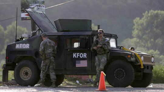 NATO deploys reserves amid Balkan tension