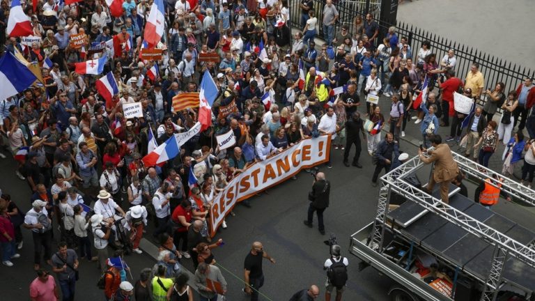 Mass protests against NATO and EU hit Paris streets