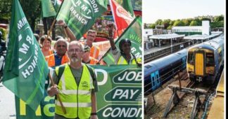 Britain: Rail strikes challenge inflation and job cuts