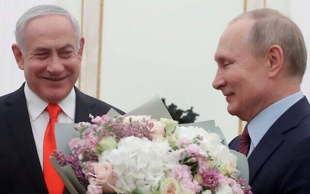 Netanyahu giving lessons to Putin!