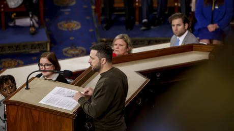 More Than Half of House Republicans Didn’t Attend Zelensky’s Address