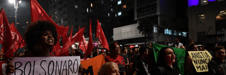‘No Amnesty!’: Brazilian Democracy Defenders Call for Imprisonment of Pro-Bolsonaro Attackers