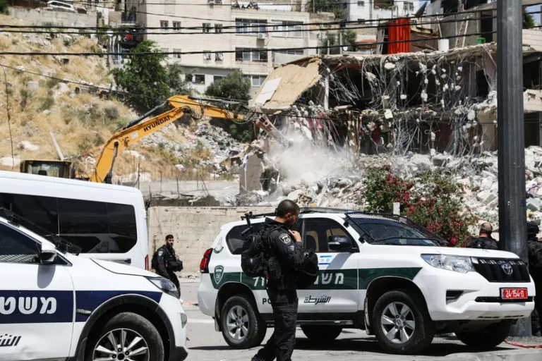 Israel occupation forces bulldoze Greek Orthodox land in occupied Jerusalem