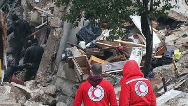 Syrian Arab Red Crescent Calls for Lifting of Sanctions on Syria After Earthquake