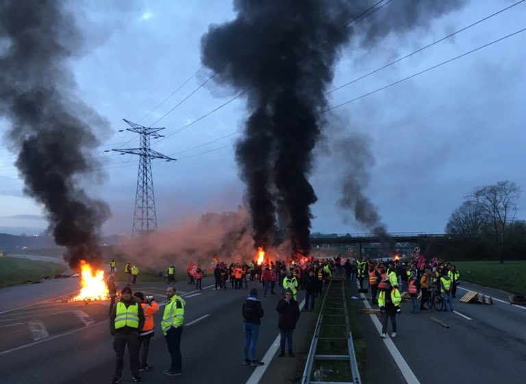 La réforme des retraites et les reactions populaires: le tournant
