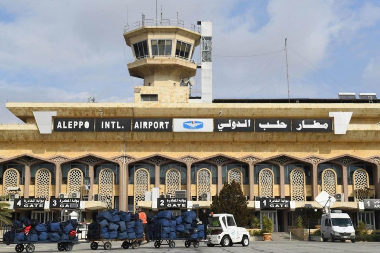 Syria Says Israeli Airstrike Halts Earthquake Aid Flights Into Aleppo