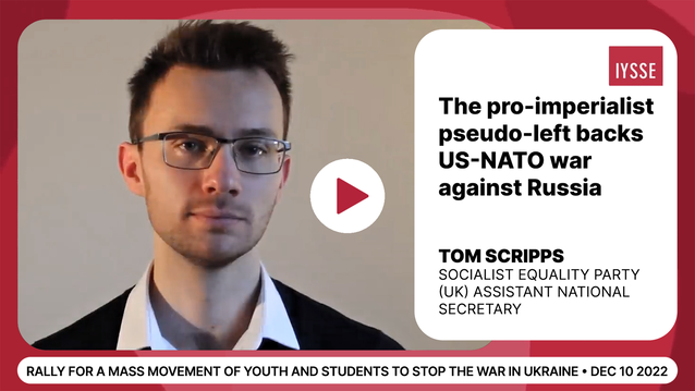The pro-imperialist pseudo-left backs US-NATO war against Russia