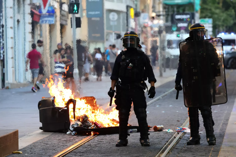 France’s Fifth Night of Violence as Teen Shot by Police Buried