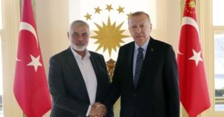 Eying Gaza mediator role, Turkey cools Hamas ties, Erdogan restrains rhetoric