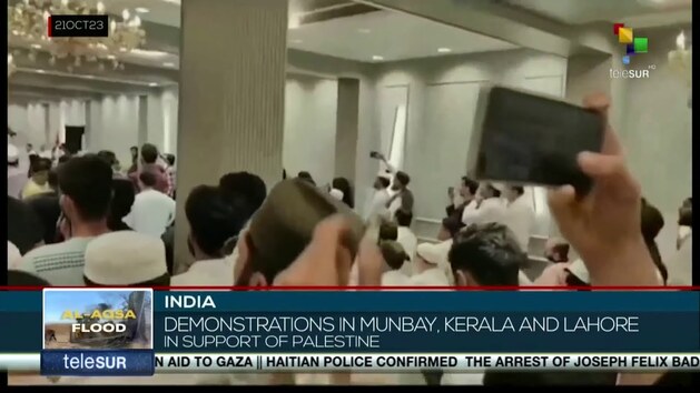 India: Demonstrations in Mumbay, Kerala and Lahore in support of Palestine
