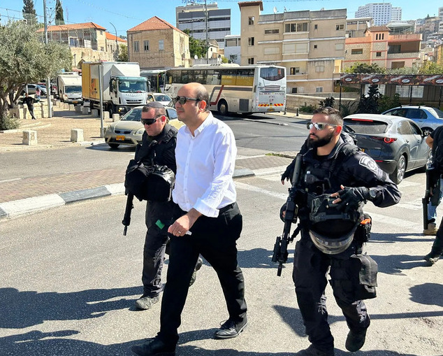 Israel Police arrests Muhammad Barakeh, chair of the Follow up comitee of the Arab-Palestinian minority in Israel