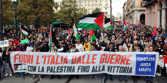 Against the submission of the Italian government to the state of Israel